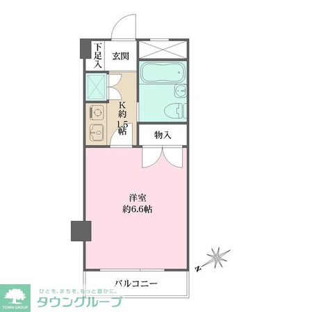 サンフローラの物件間取画像